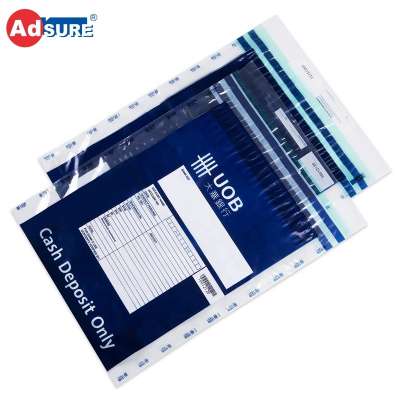 Wholesale Custom Level 4 Plastic Security Bank Tamper Evident Bag For Cash In Transit