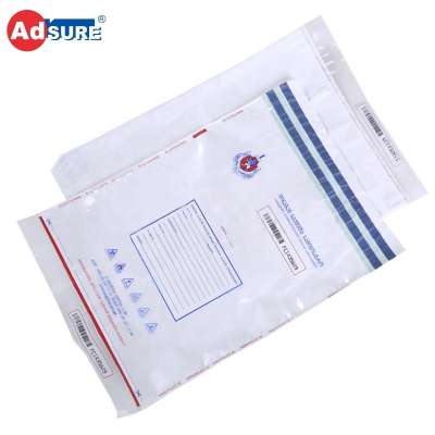 600x320mm Tamper Proof Security Plastic Police Safe Bag Manufacturer